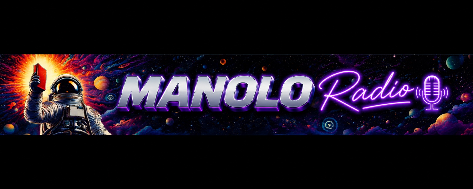 Manolo Radio cosmic banner